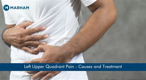 Left Upper Quadrant Pain Causes And Treatment Marham