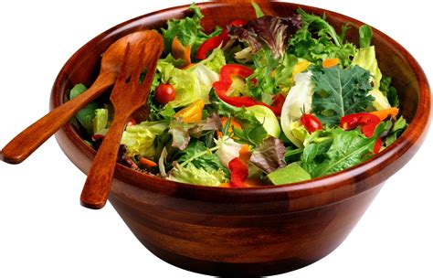 Salad In Brown Wooden Bowl With Spoon And Fork Hd Wallpaper Wallpaper