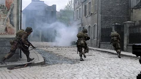 Band Of Brothers Battle For Carentan Scene The Military Channel