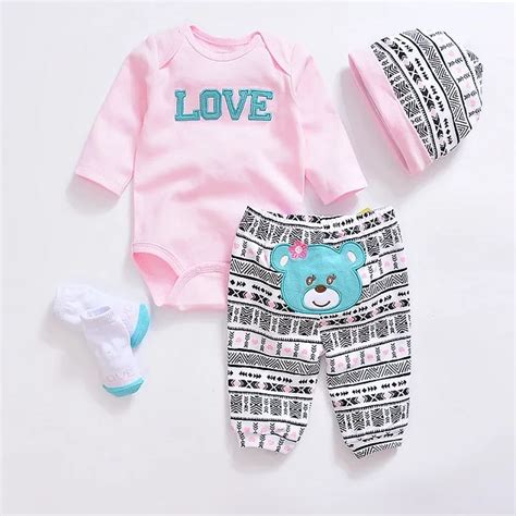 Buy Newborn Boy Girls Clothes Baby Clothing Sets 100