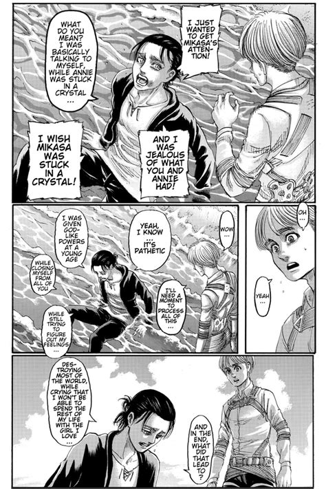 Chapter 139 Abridged Titanfolk Eren And Mikasa Anime Anime Inspired