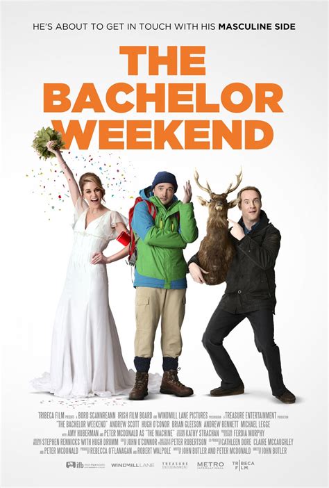 Weekend is mostly used in singular form. Just One of the Guys: THE BACHELOR WEEKEND Film Review