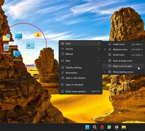 How To Enable Or Disable Align Icons To Grid On Windows Or Desktop Gear Up Windows