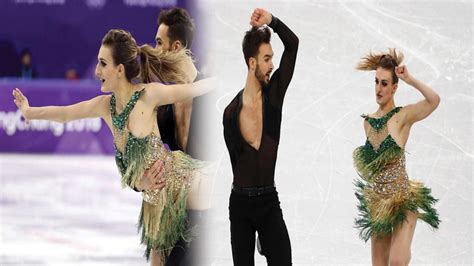 ‘wardrobe Issue Exposes French Skaters Breast During Ice Dance Routine Post Courier