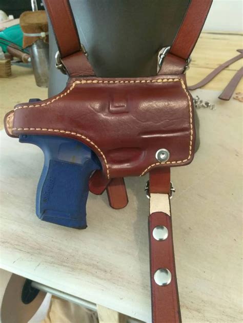 Sig Sauer P365 Shoulder Holster With Double Magazine Right Etsy