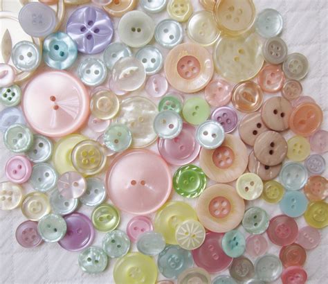 Pastel Buttons Vintage Buttons Pretty Pastel Pastel Palette