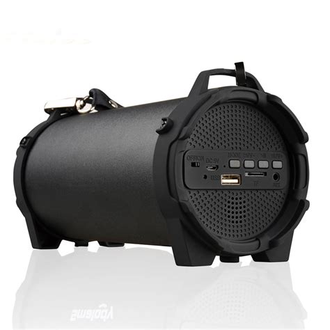 Happyline Bluetooth Speaker Portable Outdoor Wireless Speakers With Carrying Strap Built In