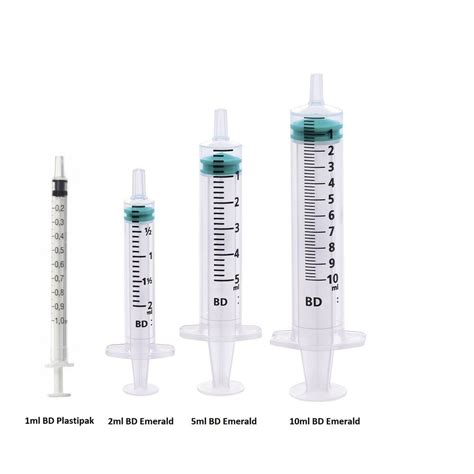 Shop with afterpay on eligible items. BD Sterile Syringes 1ml, 2ml, 5ml & 10ml. BD Plastipak ...