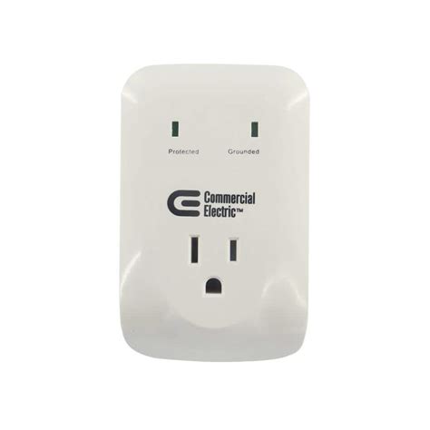 Have A Question About Commercial Electric 1 Outlet Wall Mounted Surge