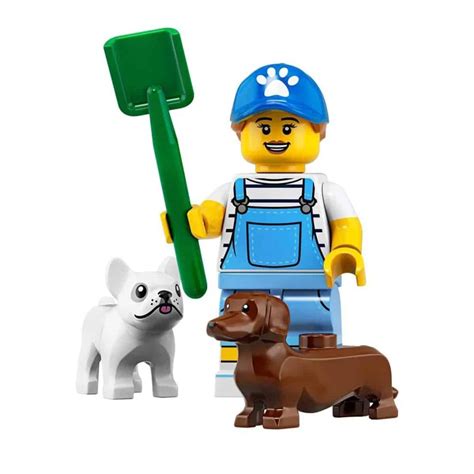 Lego Dog Sitter Trainer Minifigure And Dogs Series 19 Cmf Build Me Mini