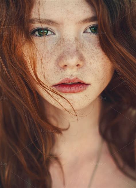 Beautiful Red Haired Girl Beauty Eternal Redheads Hair Photo
