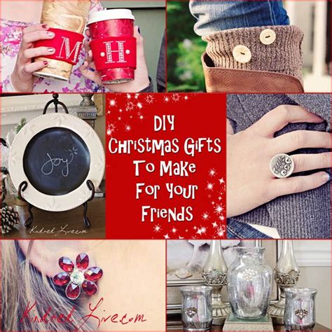 From luxury coffee machines to games for the whole family to enjoy, your christmas shopping has. DIY Christmas Gifts you can make for your friends ...