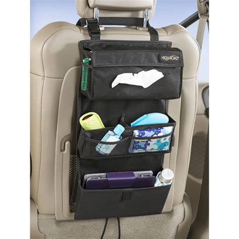 High Road Car Back Seat Organizer And Tissue Holder