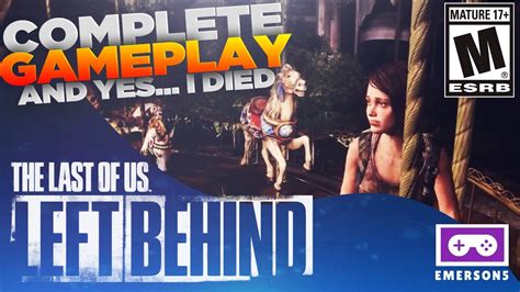 The Last Of Us Left Behind Complete Walkthrough Youtube