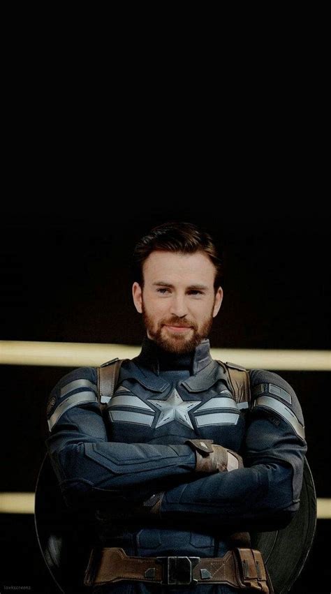 Download Chris Evans In Captain America Suit Wallpaper