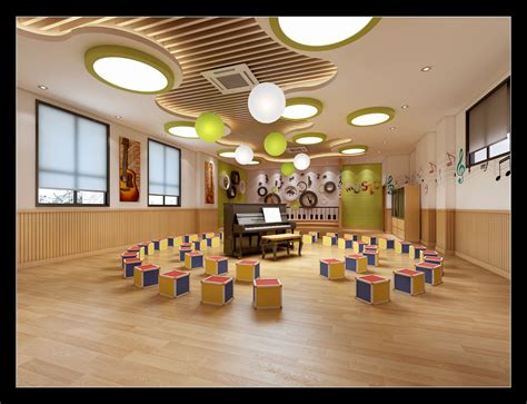 Pin By 华彩 On 音乐教室 School Interior Classroom Interior Kindergarten