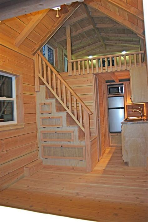 Cape Cod Tiny House Stairs Tiny House Cabin Tiny House Loft