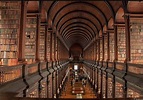 Trinity College Library, Dublin | Beautiful library, Ancient library ...