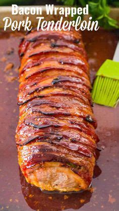 This recipe is super easy. Bacon Wrapped Pork Tenderloin | Recipe | Pork tenderloin ...