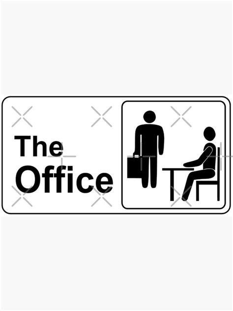 The Office Logo Hd Art Print For Sale By Hcrdbbbl Redbubble