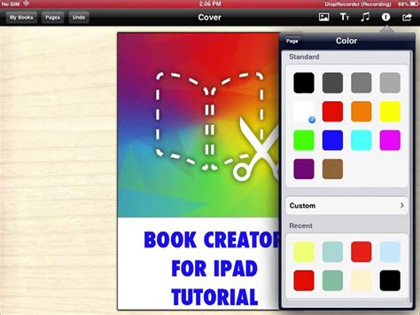 I always wanted to write a book, this app has allowed one of my dreams to come true. Book Creator for iPad tutorial Pt 1 - YouTube