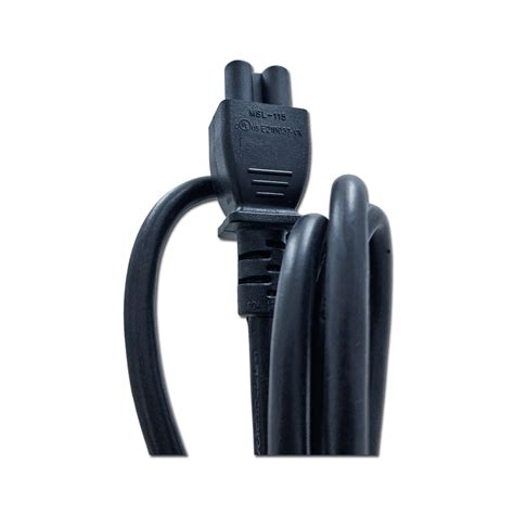 6ft 18 Awg 10a Black Power Cord Mickey Mouse Cord