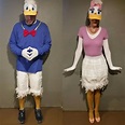 DIY Donald and Daisy Duck Couple Costume