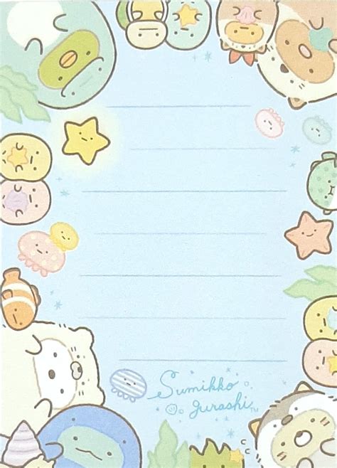 Uk Sumikko Gurashi Folded Memo Pad Set In Stock Now Note