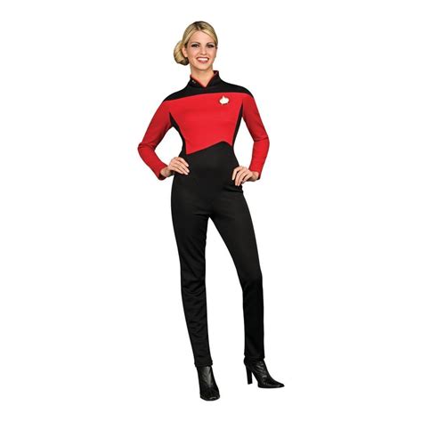 Womens Star Trek Deluxe Commander Uniform Costume Extra Small