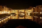 Ponte Vecchio "Old Bridge" by night. Florence Italy. : r/travel