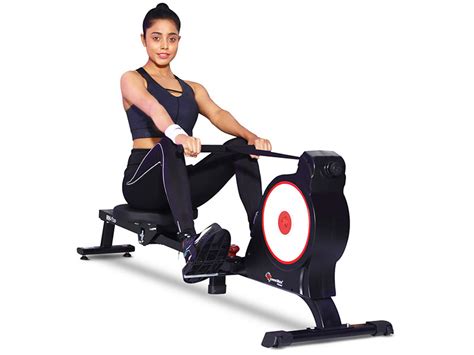 Powermax Fitness Rh 250 Foldable Rowing Machine With Digital Display