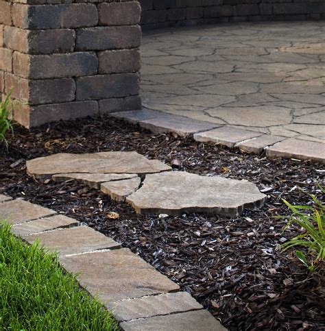 Stone Pathways Stepping Stone Walkway Ideas Designs Install It Direct