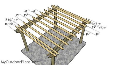 10x12 Pergola Plans Myoutdoorplans Free Woodworking Plans And