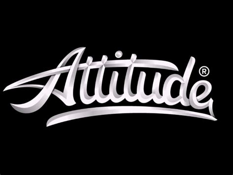 Attitude Logotype By Bagerich Type Foundry On Dribbble