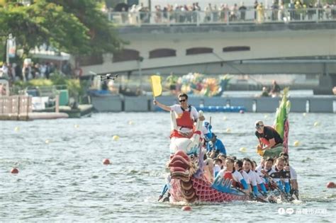 高雄愛河端午國際龍舟嘉年華 台鋼啦啦隊登場應援