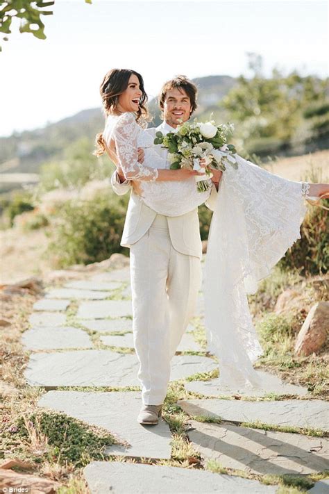 Nikki Reed Shares Never Seen Before Images Of Her Malibu Wedding To Ian