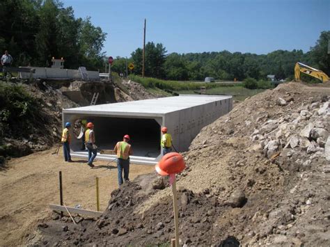 Union Township Box Culvert Project Profile Wieser Concrete