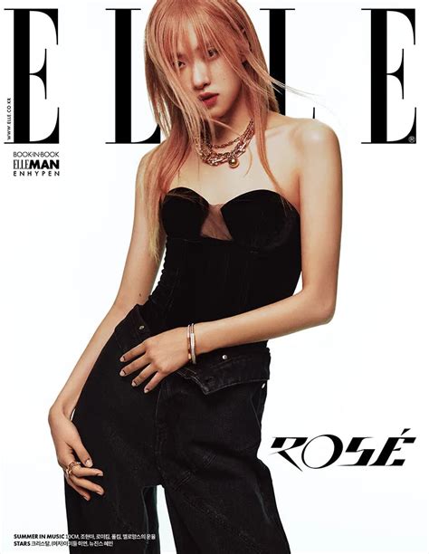 Pre Order Elle June 2023 Issue Cover Blackpink Rosé