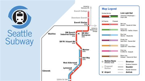 New Light Rail Map Shows Transit Seattle Only Dreams Of