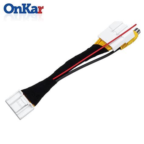 Onkar 24 Pin Rear View Camera Adapter Connection Cable For Renautl