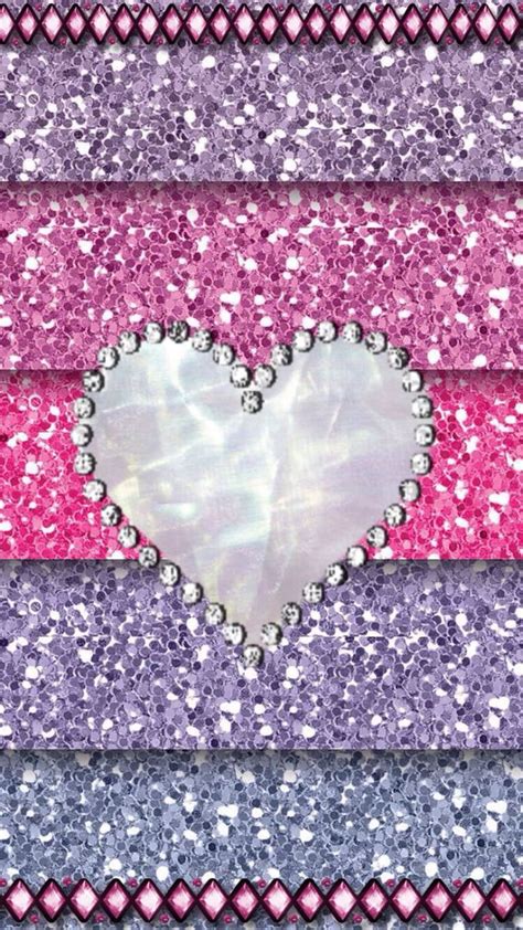Girly Sparkly Love Pink Glitter Hd Phone Wallpaper Pxfuel