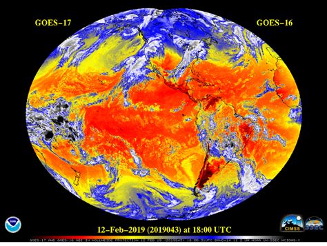 Goes 17 Becomes The Operational Goes West Satellite — Cimss Satellite