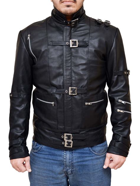 Michael Jackson Exclusive Bad Black Jacket Outfit Stylish Leather