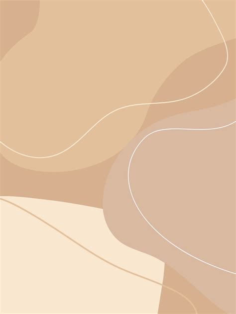 Nude And Beige Abstract Art Wallpaper Super Cute If Youre Trying To