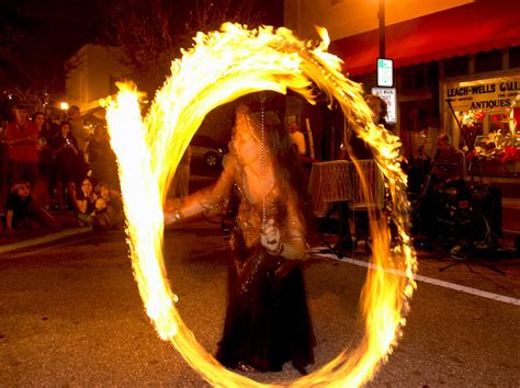 Fire Dancers — Tahja