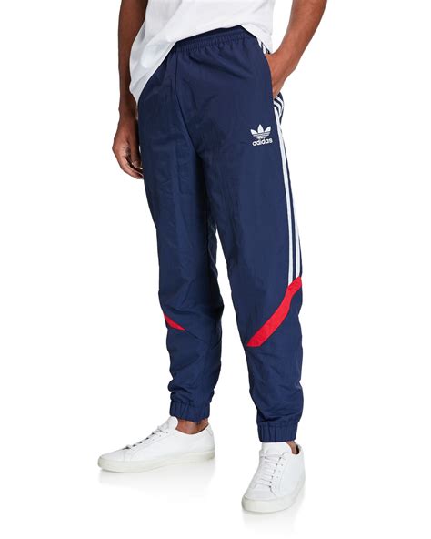 Adidas Mens Side Striped Woven Track Pants Neiman Marcus