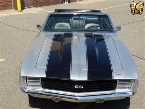 1969 Chevrolet Camaro 5000 Miles Silver Convertible 327 Cid V8 4 Speed