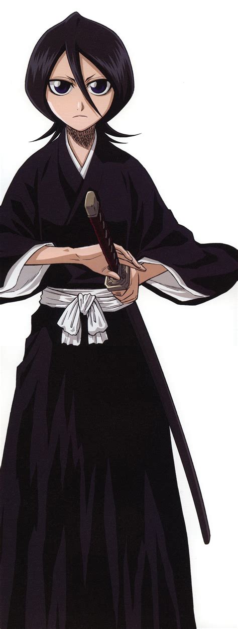 Kuchiki Rukia Bleach Absurdres Highres Long Image Tall Image S Girl Black Hair