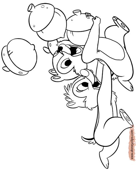 Chip Dale Coloring3 720×920 Disney Coloring Pages Cartoon