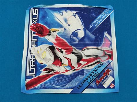 Ultraman Nexus Bandai Anime Handkerchief Hanky Panyo Hobbies And Toys